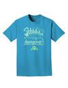 Shhh Im Hungover Funny Adult Dark T-Shirt-Mens T-Shirt-TooLoud-Turquoise-Small-Davson Sales