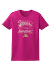 Shhh Im Hungover Funny Womens Dark T-Shirt-TooLoud-Hot-Pink-Small-Davson Sales