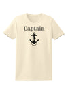 Ship Captain Nautical Anchor Boating Womens T-Shirt-Womens T-Shirt-TooLoud-Natural-X-Small-Davson Sales