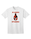 Shop the Be a Warrior Not a Worrier Adult T-Shirt by TooLoud-Mens T-shirts-TooLoud-White-Small-Davson Sales