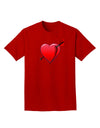 Shot Through the Heart Bleeding Adult Dark T-Shirt-Mens T-Shirt-TooLoud-Red-Small-Davson Sales