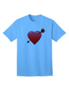 Shot Through the Heart Cute Adult T-Shirt-Mens T-Shirt-TooLoud-Aquatic-Blue-Small-Davson Sales