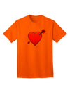 Shot Through the Heart Cute Adult T-Shirt-Mens T-Shirt-TooLoud-Orange-Small-Davson Sales