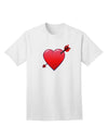 Shot Through the Heart Cute Adult T-Shirt-Mens T-Shirt-TooLoud-White-Small-Davson Sales