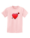 Shot Through the Heart Cute Childrens T-Shirt-Childrens T-Shirt-TooLoud-PalePink-X-Small-Davson Sales