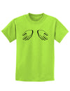 Shrugging Hands Childrens T-Shirt-Childrens T-Shirt-TooLoud-Lime-Green-X-Small-Davson Sales