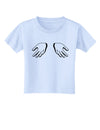 Shrugging Hands Toddler T-Shirt-Toddler T-Shirt-TooLoud-Light-Blue-2T-Davson Sales