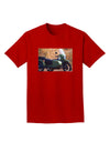 Sidecar Motorcycle Photo Adult Dark T-Shirt-Mens T-Shirt-TooLoud-Red-Small-Davson Sales