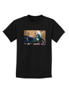 Sidecar Motorcycle Photo Childrens Dark T-Shirt-Childrens T-Shirt-TooLoud-Black-X-Small-Davson Sales