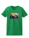 Sidecar Motorcycle Photo Womens Dark T-Shirt-TooLoud-Kelly-Green-X-Small-Davson Sales