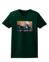 Sidecar Motorcycle Photo Womens Dark T-Shirt-TooLoud-Forest-Green-Small-Davson Sales