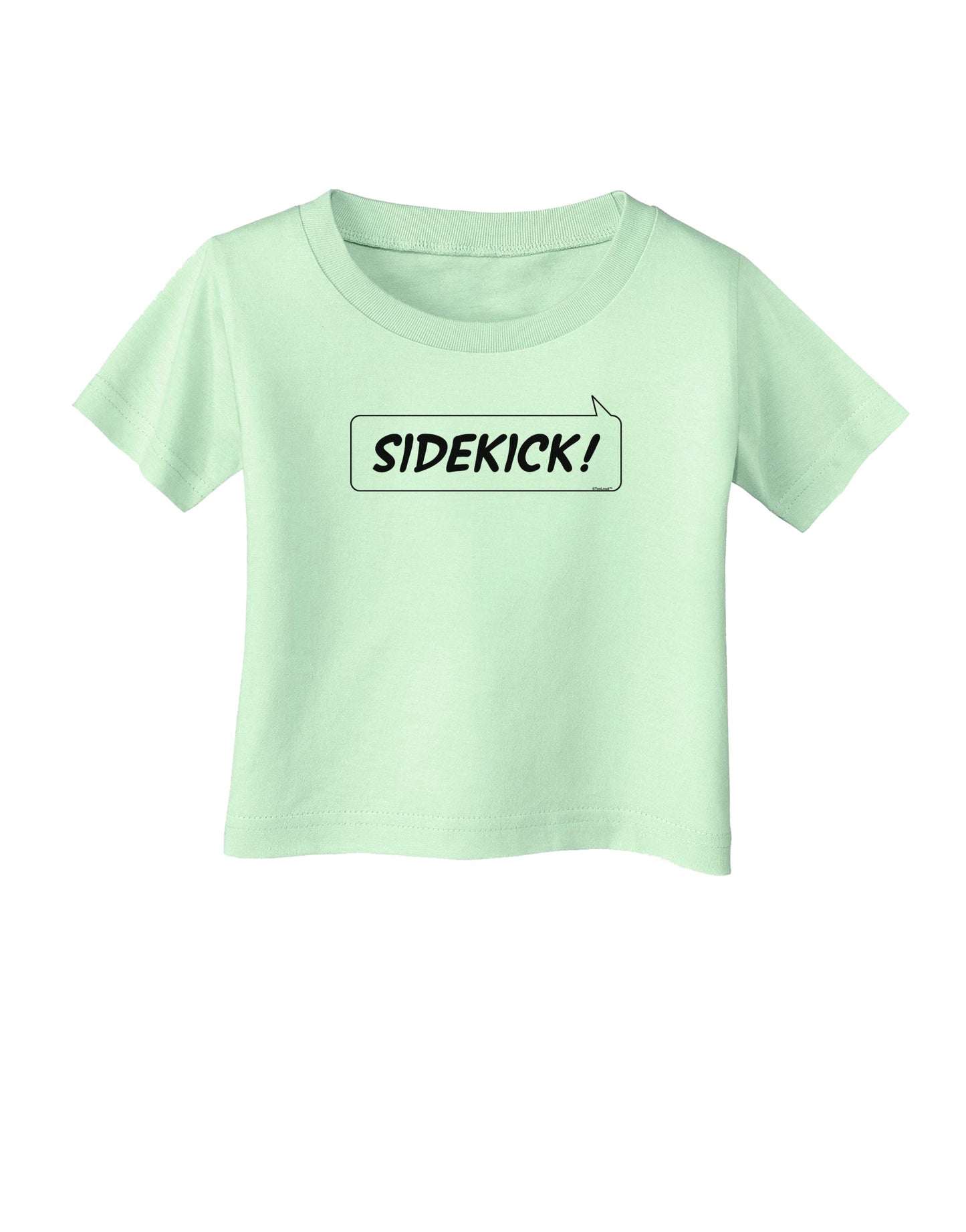 Sidekick Infant T-Shirt-Infant T-Shirt-TooLoud-Light-Green-06-Months-Davson Sales