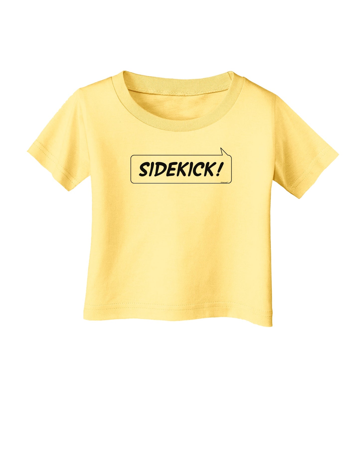 Sidekick Infant T-Shirt-Infant T-Shirt-TooLoud-Daffodil-Yellow-06-Months-Davson Sales