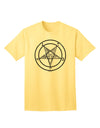 Sigil of Baphomet Adult T-Shirt-Mens T-Shirt-TooLoud-Yellow-Small-Davson Sales