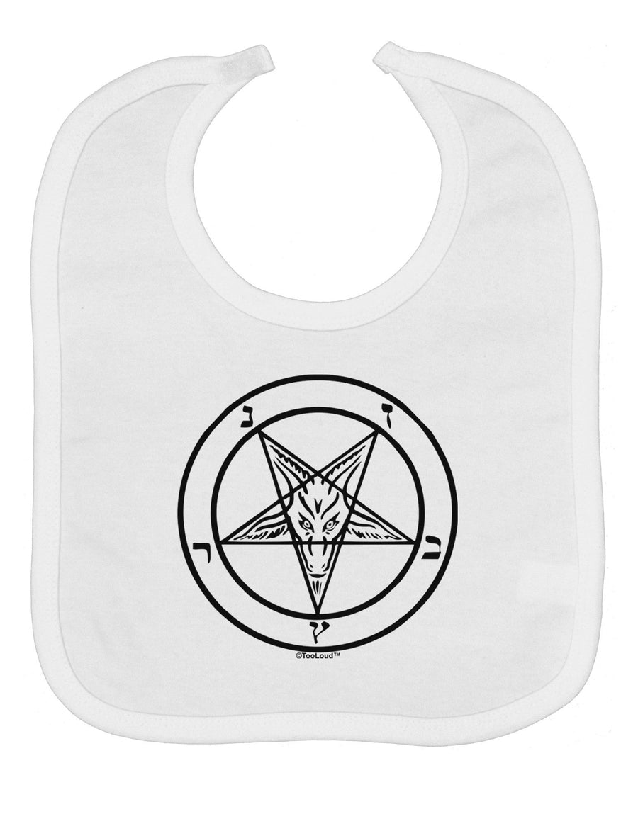 Sigil of Baphomet Baby Bib by