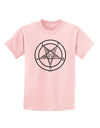 Sigil of Baphomet Childrens T-Shirt-Childrens T-Shirt-TooLoud-PalePink-X-Small-Davson Sales