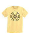 Sigil of Baphomet Childrens T-Shirt-Childrens T-Shirt-TooLoud-Daffodil-Yellow-X-Small-Davson Sales