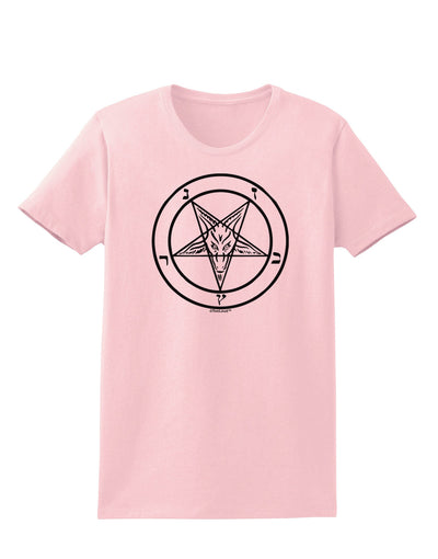 Sigil of Baphomet Womens T-Shirt-Womens T-Shirt-TooLoud-PalePink-X-Small-Davson Sales