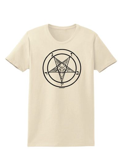 Sigil of Baphomet Womens T-Shirt-Womens T-Shirt-TooLoud-Natural-X-Small-Davson Sales