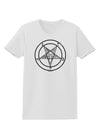 Sigil of Baphomet Womens T-Shirt-Womens T-Shirt-TooLoud-White-X-Small-Davson Sales