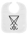 Sigil of Lucifer - Seal of Satan Baby Bib