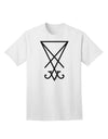 Sigil of Lucifer - Seal of Satan: Premium Adult T-Shirt for the Bold and Daring-Mens T-shirts-TooLoud-White-Small-Davson Sales