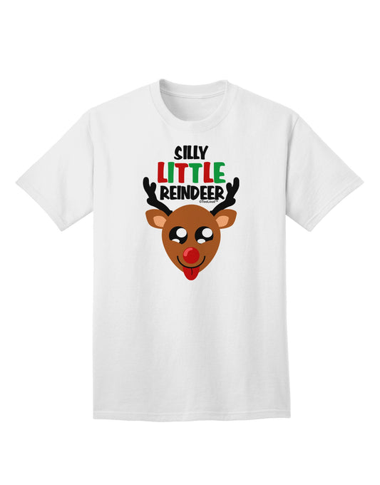 Silly Little Reindeer Matching Deer Adult T-Shirt-Mens T-Shirt-TooLoud-White-Small-Davson Sales