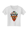 Silly Little Reindeer Matching Deer Toddler T-Shirt-Toddler T-Shirt-TooLoud-White-2T-Davson Sales