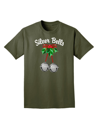 Silver Bells Adult Dark T-Shirt-Mens T-Shirt-TooLoud-Military-Green-Small-Davson Sales