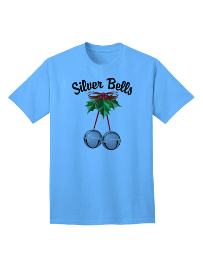 Silver Bells Adult T-Shirt-Mens T-Shirt-TooLoud-Aquatic-Blue-Small-Davson Sales