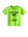 Silver Bells Toddler T-Shirt-Toddler T-Shirt-TooLoud-Lime-Green-2T-Davson Sales