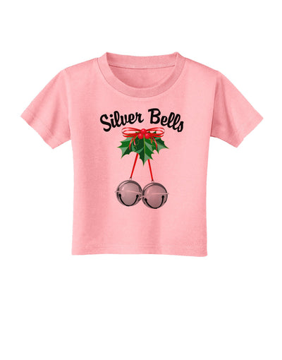 Silver Bells Toddler T-Shirt-Toddler T-Shirt-TooLoud-Candy-Pink-2T-Davson Sales