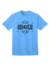 Single Adult T-Shirt-Mens T-Shirt-TooLoud-Aquatic-Blue-Small-Davson Sales