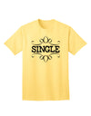 Single Adult T-Shirt-Mens T-Shirt-TooLoud-Yellow-Small-Davson Sales