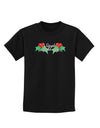 Single All the Way - holly Childrens Dark T-Shirt-Childrens T-Shirt-TooLoud-Black-X-Small-Davson Sales