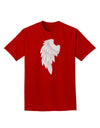 Single Left Angel Wing Design - Couples Adult Dark T-Shirt-Mens T-Shirt-TooLoud-Red-Small-Davson Sales