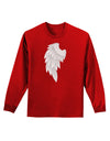 Single Left Angel Wing Design - Couples Adult Long Sleeve Dark T-Shirt-TooLoud-Red-Small-Davson Sales