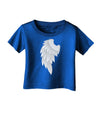 Single Left Angel Wing Design - Couples Infant T-Shirt Dark-Infant T-Shirt-TooLoud-Royal-Blue-06-Months-Davson Sales