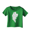 Single Left Angel Wing Design - Couples Infant T-Shirt Dark-Infant T-Shirt-TooLoud-Clover-Green-06-Months-Davson Sales