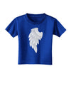 Single Left Angel Wing Design - Couples Toddler T-Shirt Dark-Toddler T-Shirt-TooLoud-Royal-Blue-2T-Davson Sales