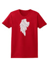 Single Left Angel Wing Design - Couples Womens Dark T-Shirt-Womens T-Shirt-TooLoud-Red-X-Small-Davson Sales