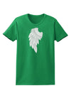 Single Left Angel Wing Design - Couples Womens Dark T-Shirt-Womens T-Shirt-TooLoud-Kelly-Green-X-Small-Davson Sales