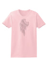 Single Left Angel Wing Design - Couples Womens T-Shirt-Womens T-Shirt-TooLoud-PalePink-X-Small-Davson Sales