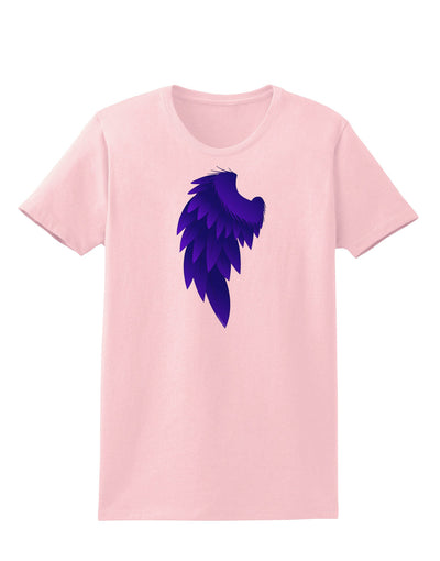 Single Left Dark Angel Wing Design - Couples Womens T-Shirt-Womens T-Shirt-TooLoud-PalePink-X-Small-Davson Sales