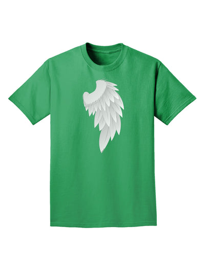 Single Right Angel Wing Design - Couples Adult Dark T-Shirt-Mens T-Shirt-TooLoud-Kelly-Green-Small-Davson Sales