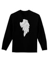 Single Right Angel Wing Design - Couples Adult Long Sleeve Dark T-Shirt-TooLoud-Black-Small-Davson Sales