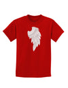 Single Right Angel Wing Design - Couples Childrens Dark T-Shirt-Childrens T-Shirt-TooLoud-Red-X-Small-Davson Sales