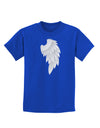 Single Right Angel Wing Design - Couples Childrens Dark T-Shirt-Childrens T-Shirt-TooLoud-Royal-Blue-X-Small-Davson Sales