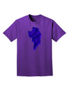 Single Right Dark Angel Wing Design - Couples Adult Dark T-Shirt-Mens T-Shirt-TooLoud-Purple-Small-Davson Sales