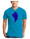 Single Right Dark Angel Wing Design - Couples Adult Dark V-Neck T-Shirt-Mens V-Neck T-Shirt-TooLoud-Turquoise-Small-Davson Sales